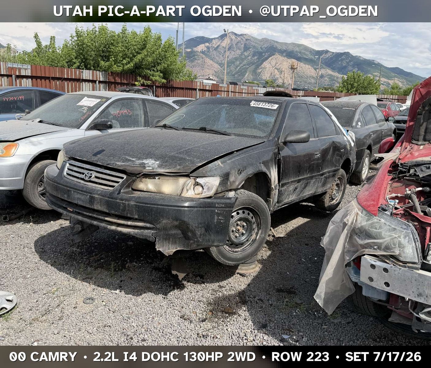 2000 Toyota Camry Parts - UTPAP Ogden