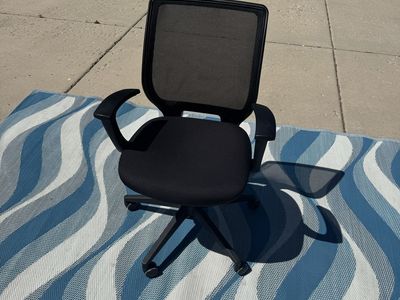 Black Lorell Executive Mid Back Work Chair Office Chair
