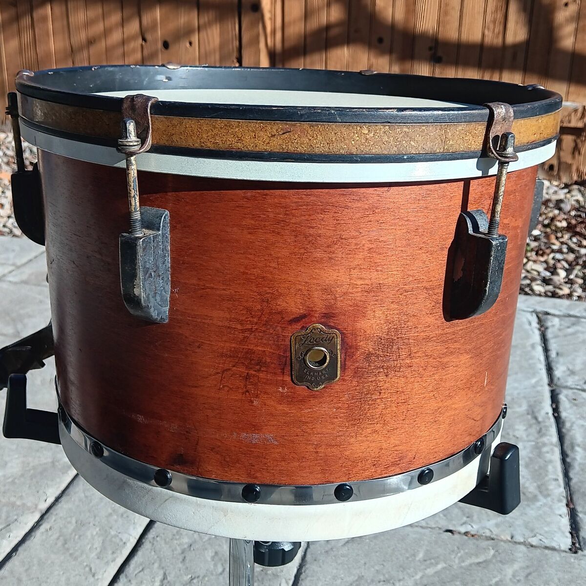 Leedy vintage wood hoop tom 13x9