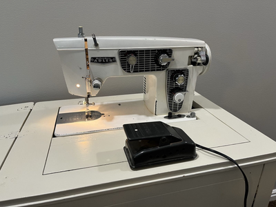 Belvedere Adler sewing machine with cabinet