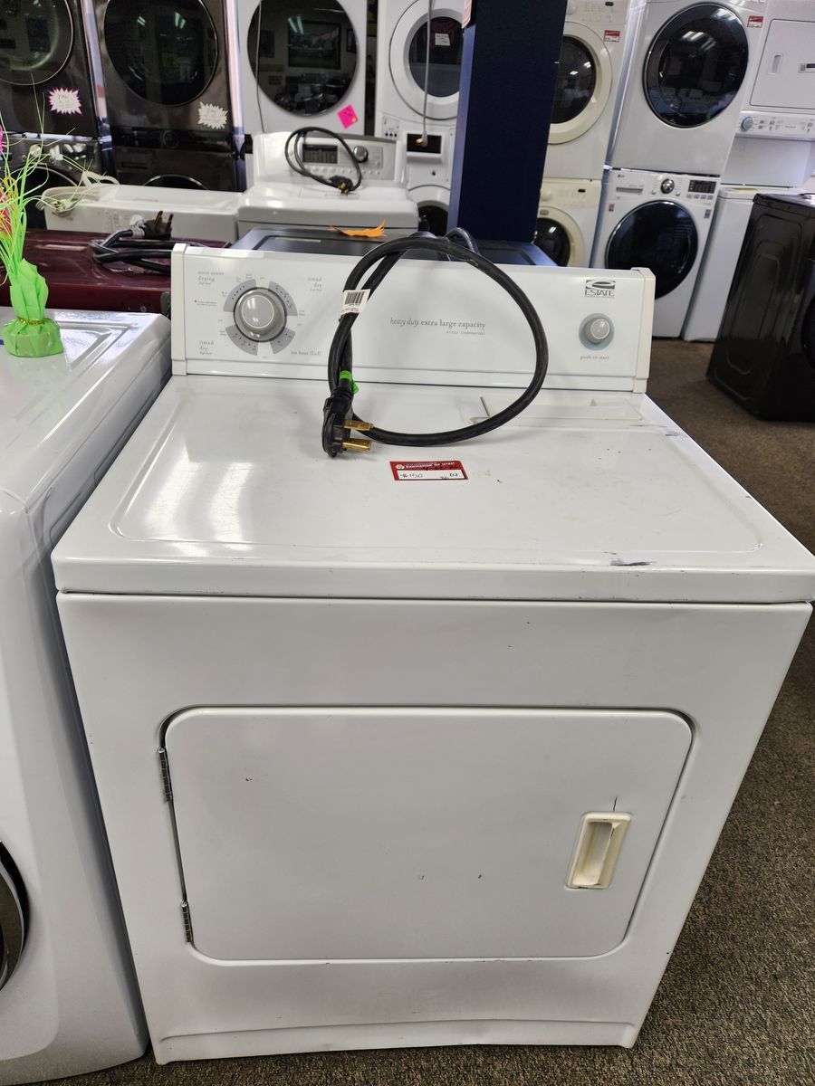 LOW PRICE GUARANTEED! ESTATE TOPLOAD ELECTRIC DRYER