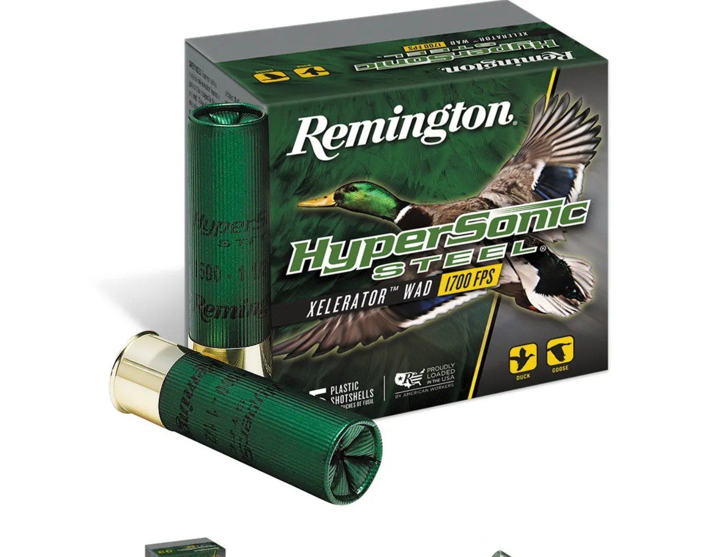 Remington Hypersonic Steel 3.5" 12 gauge 1 3/8 Oz  #4 shot.