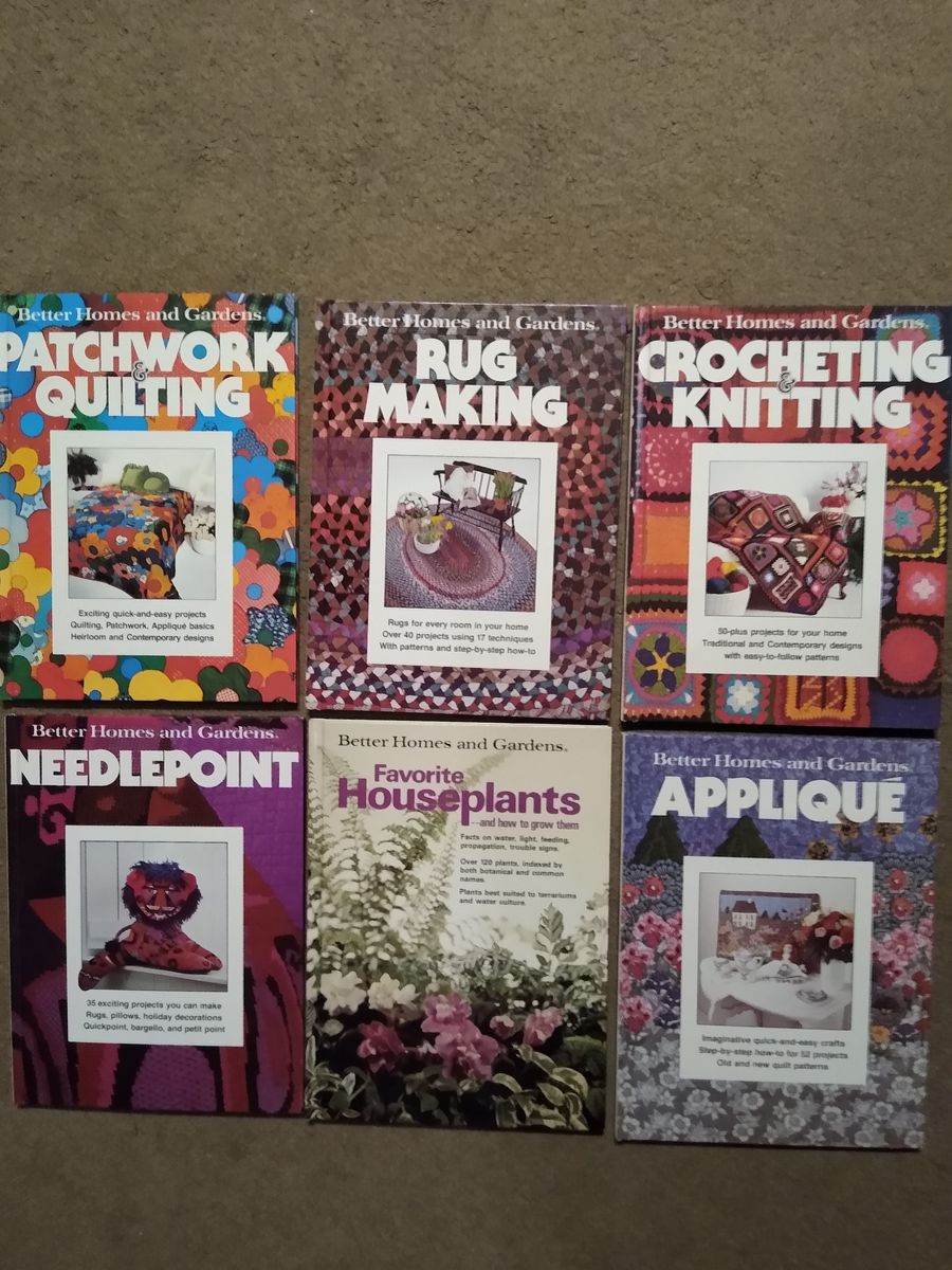 Better Homes and Gardens Crafting Books – Vintage