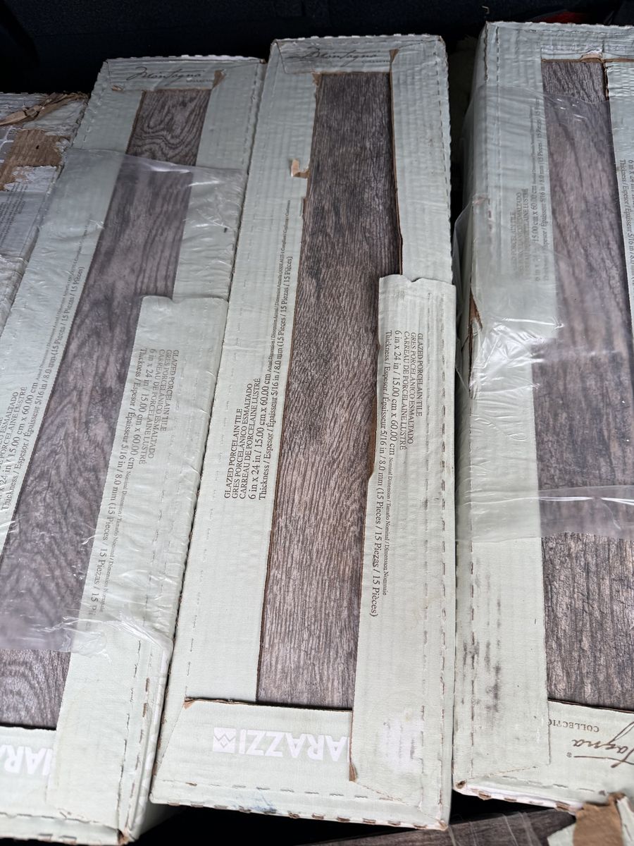 Rustic wood tile 6x24 floor tile