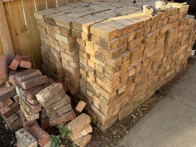 Old reclaimed bricks