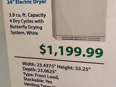 New in Box: ASKO T744CW Ventless Electric Condenser Tumble Dryer