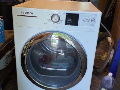 Bosch Vision 500 Series Front Load Electric Dryer - White