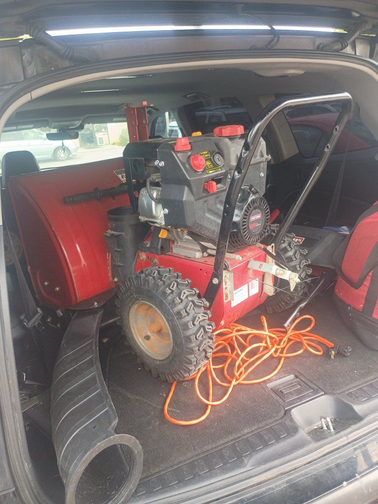 trying to get rid of the snow blower asap