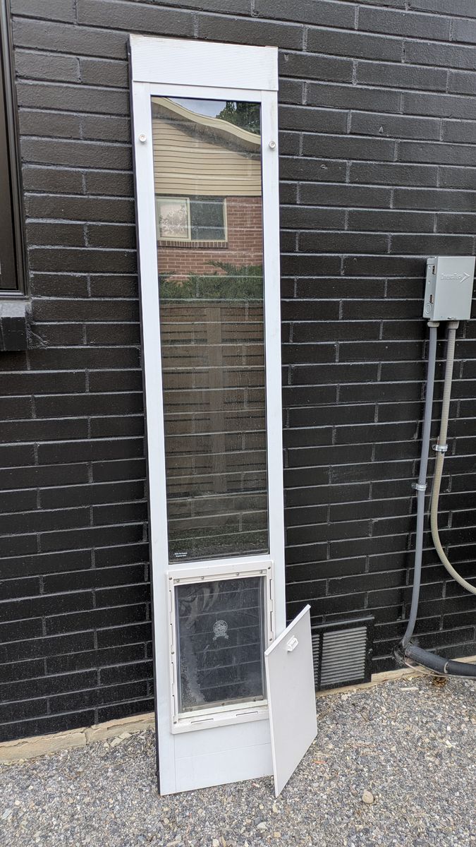 Dog Door Insert for Sliding Glass Door