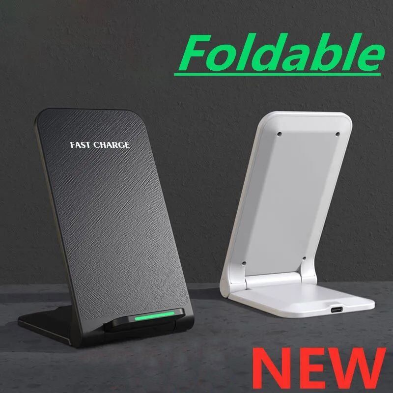 New Wireless Charger Stand Pad Charging Dock Station