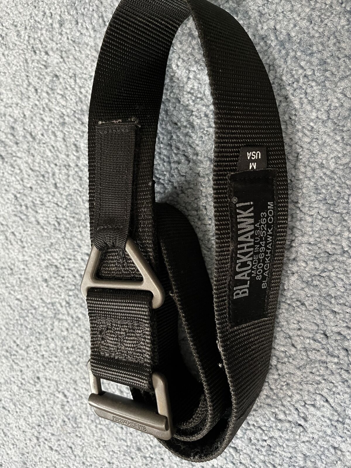 New Blackhawk instructor belt