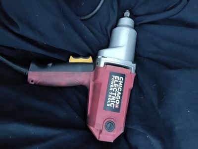 Chicago Electric Power Tools Electric Impact Wrench - Used Corded Impact Driver