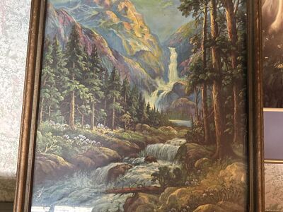 Antique Pictrure By- W M Thompson 1920's