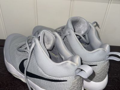 Nike Zoom Rev Grey Black Basketball Shoes Sneakers Men's Size 16