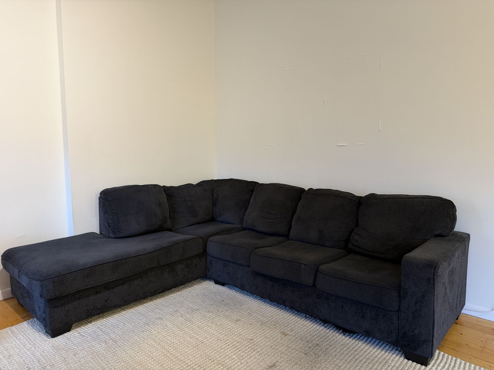 Dark Navy Blue Couch