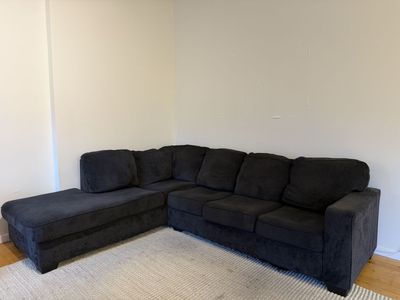 Dark Navy Blue Couch