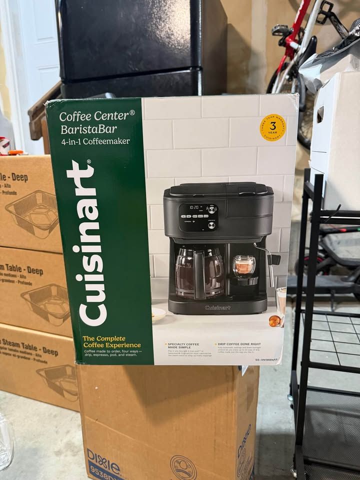 Cuisinart Coffee Center Barista Bar 4-in-1 Coffee Maker