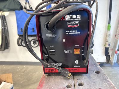 Century 80 Flux-Core Wire Feed Welder – Made in USA