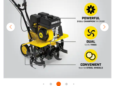 Brand New gas champion tiller
