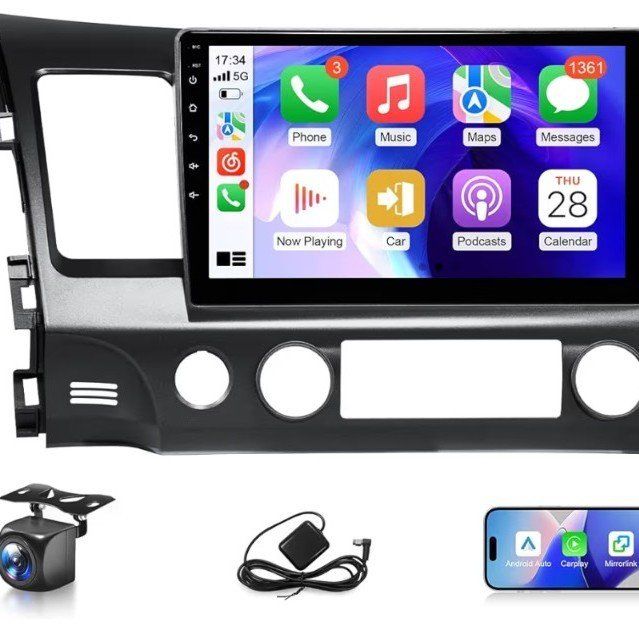 VQU 06-11 Honda Civic 10.1" Touchscreen Car Stereo