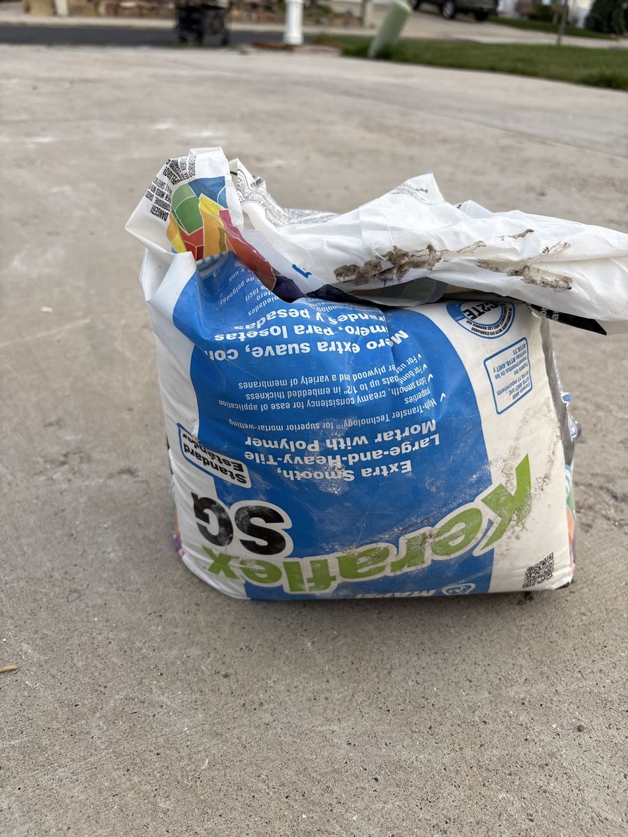 Used Keraflex SG Mortar