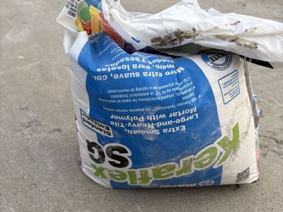 Used Keraflex SG Mortar