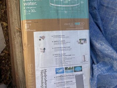 Intex Above Ground Pool, Just Add Water