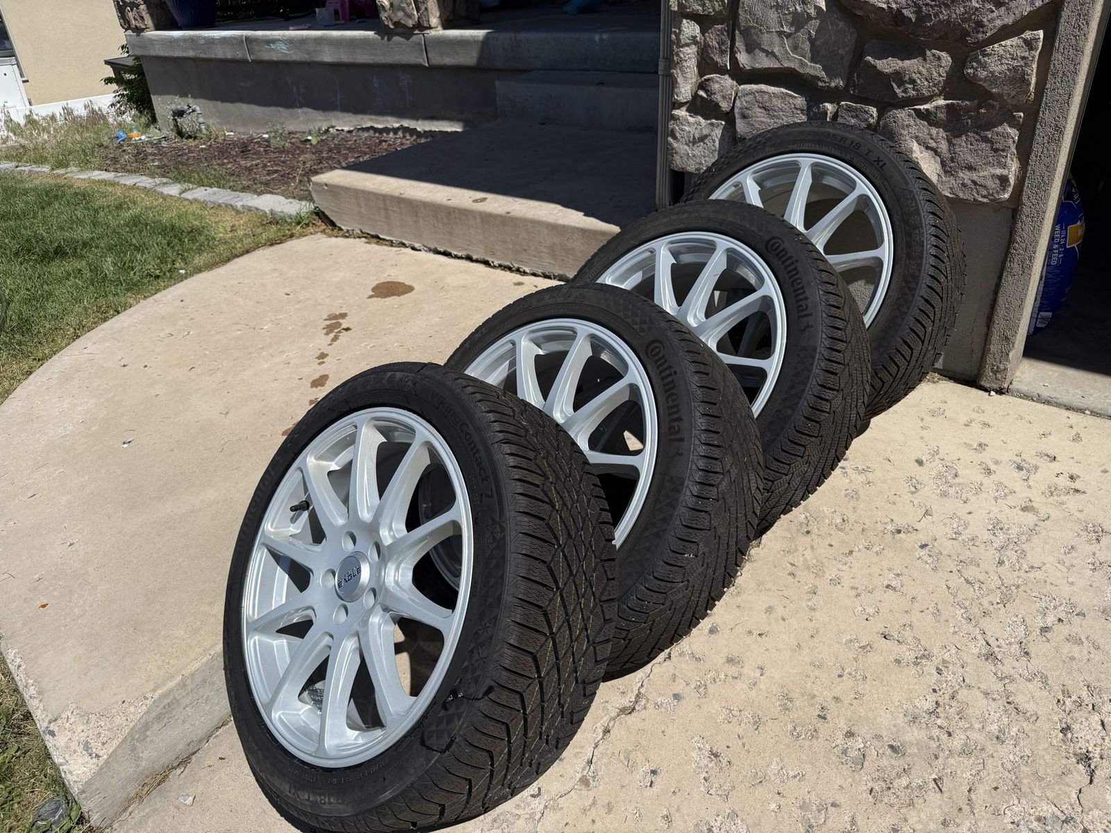 235/45 R18 Ford Fusion - Focus Winter Tire Wheel Package