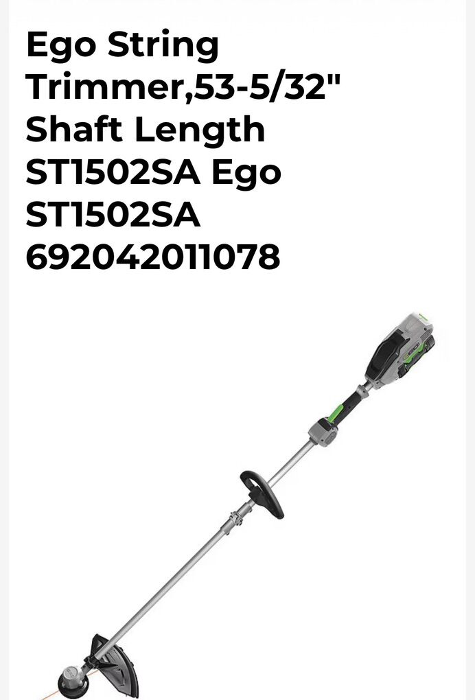 NEW! Ego Power Cordless String Trimmer