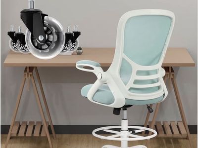 Blue Hylone Drafting/Office Chair