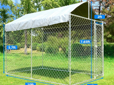 10' x 6' Chain Link Dog Run "Brand New"