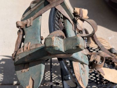 Antique Wooden Sawbuck Horse Pack Saddle