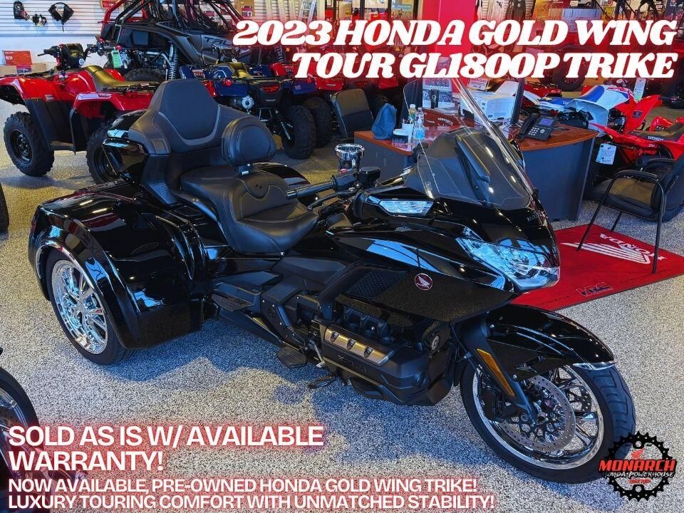 2023 Honda Gold Wing Tour GL1800P Trike – Only 2,556 Miles – $36,900
