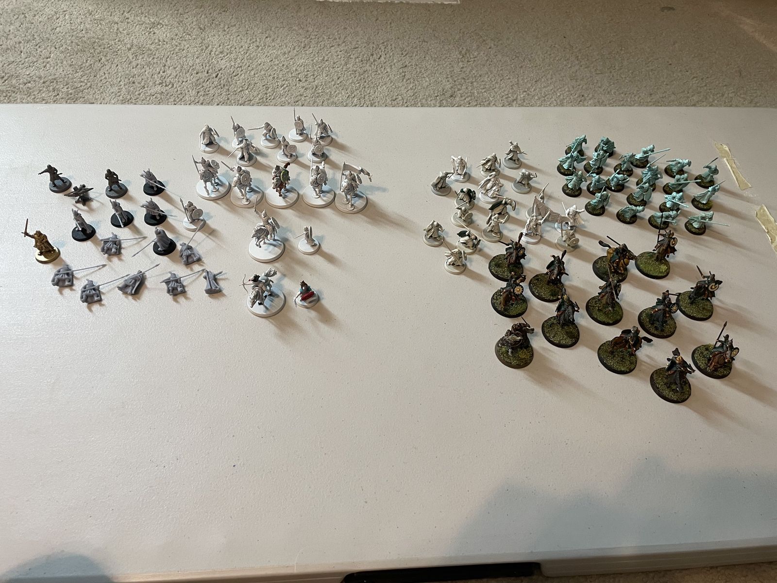 Middle Earth Strategy Battle Game - Rohan Army - Includes GW models and some 3D prints