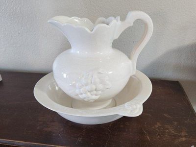 pitcher and basin