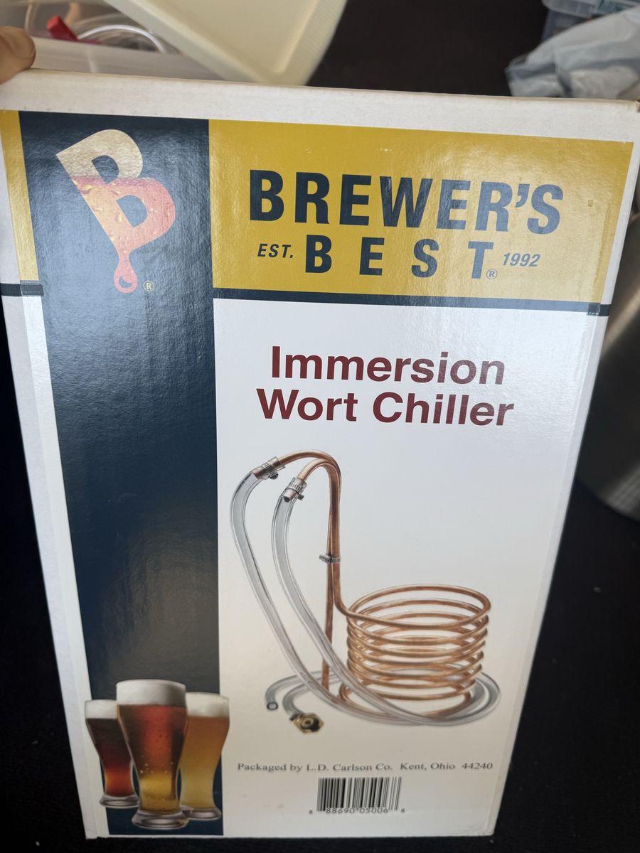 Beer Brewing Supplies (Wort Chiller, Pans, Capper, Hygrometer, Thermometer)