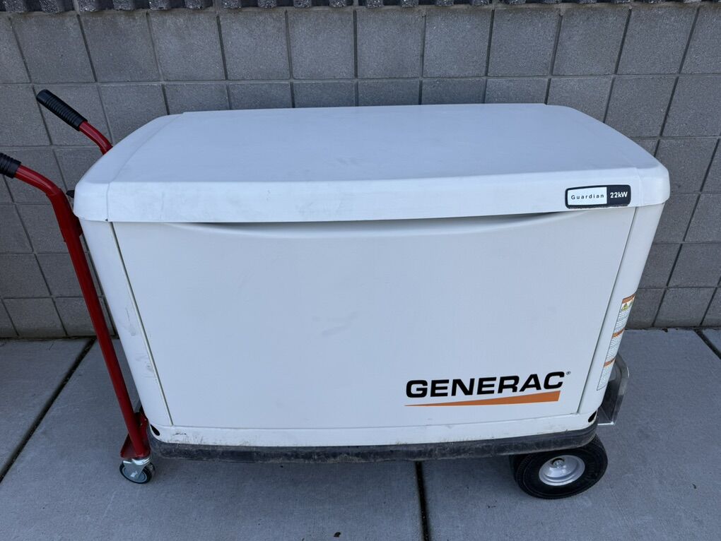 AS-IS Generac Guardian 22KW Natural Gas Generator