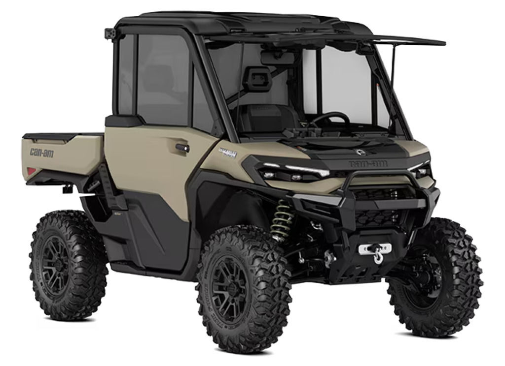 2026 Can-Am® Defender Limited HD11 Desert Tan & Carbon Black