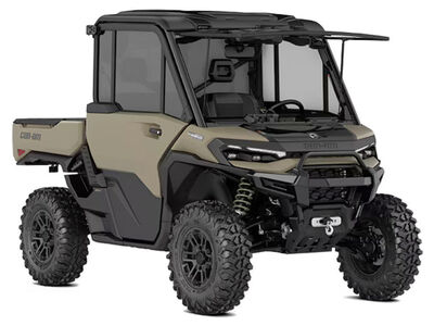 2026 Can-Am® Defender Limited HD11 Desert Tan & Carbon Black