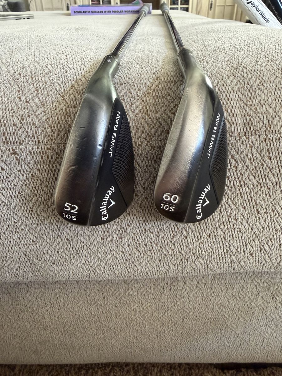Callaway Jaws Raw Wedges – 52° + 60°