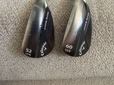 Callaway Jaws Raw Wedges – 52° + 60°