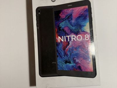 NEW Maxwest Nitro 8S 8" Android 11 Tablet - 32GB / 3GB RAM - Wi-Fi + 4G LTE w/ Case and charger