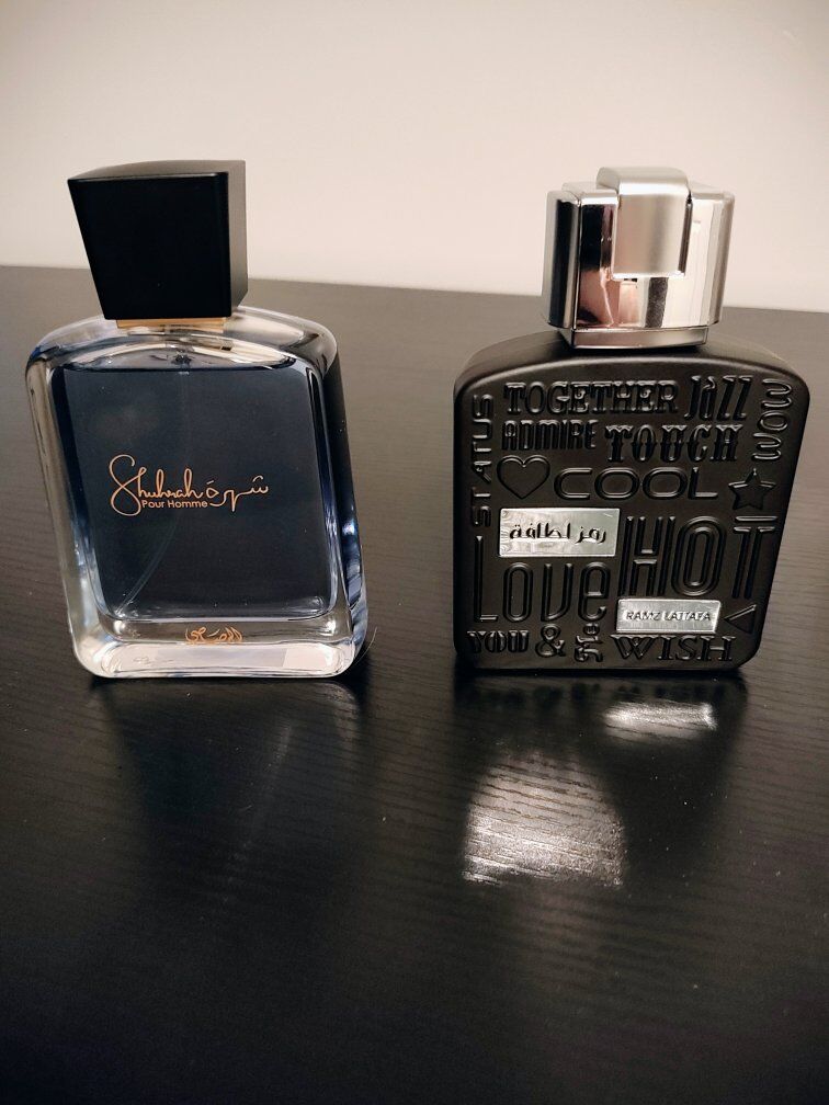 Various Colognes all full.