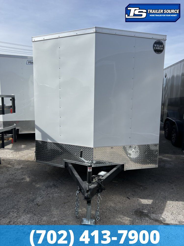 7x16 Wells Cargo FastTrac Enclosed Cargo Trailer - 6'6" Interior - 3.5K GVWR -