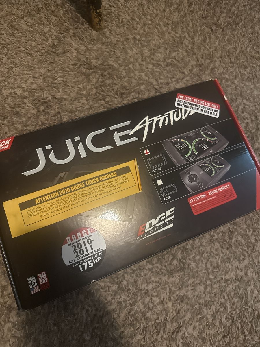 Edge Juice with Attitude CTS Monitor - Dodge 2010-2011 6.7L