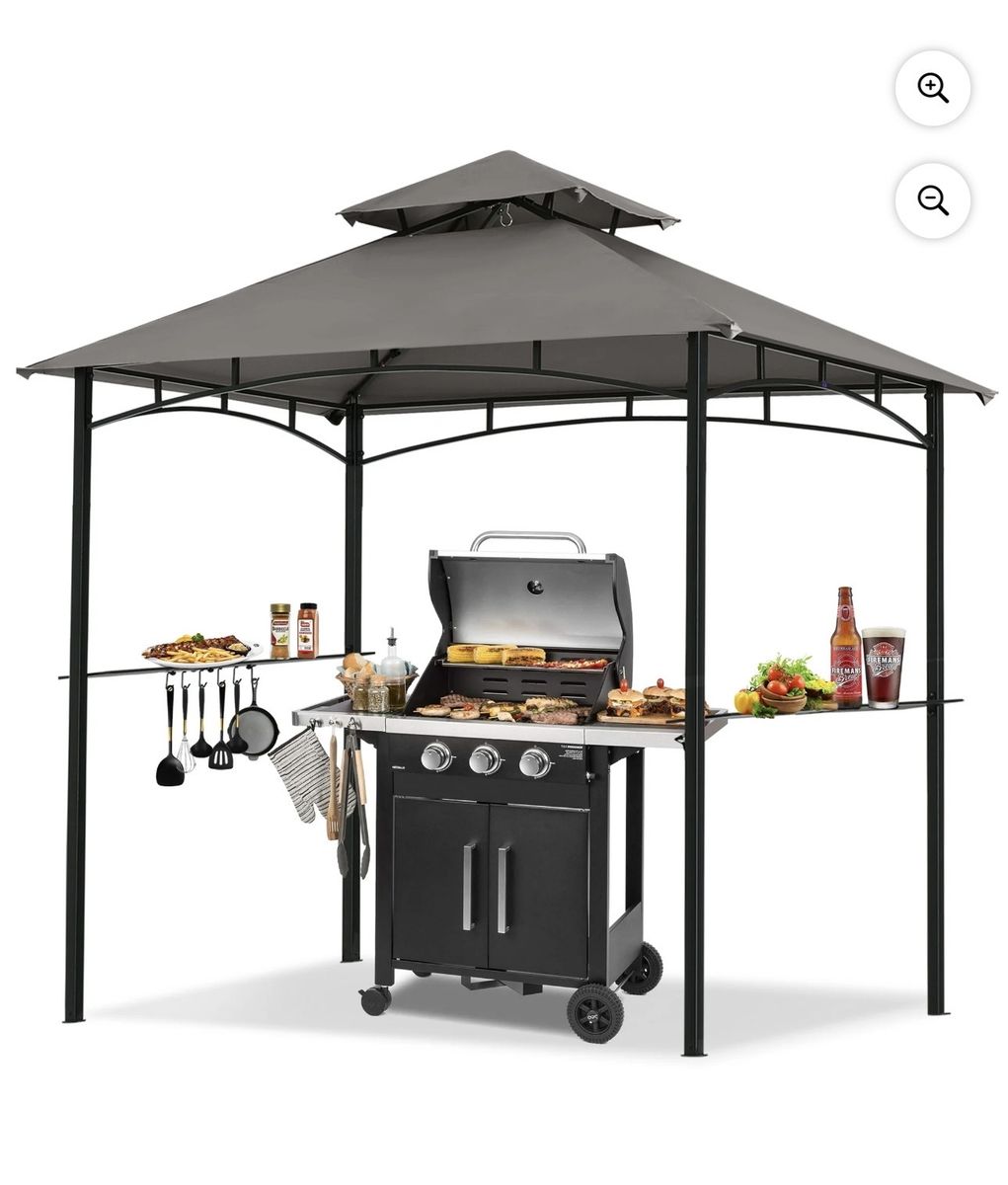 Outdoor BBQ Gazebo Canopy