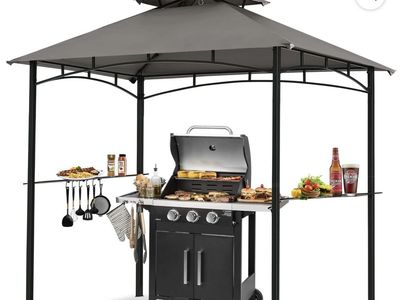 Outdoor BBQ Gazebo Canopy