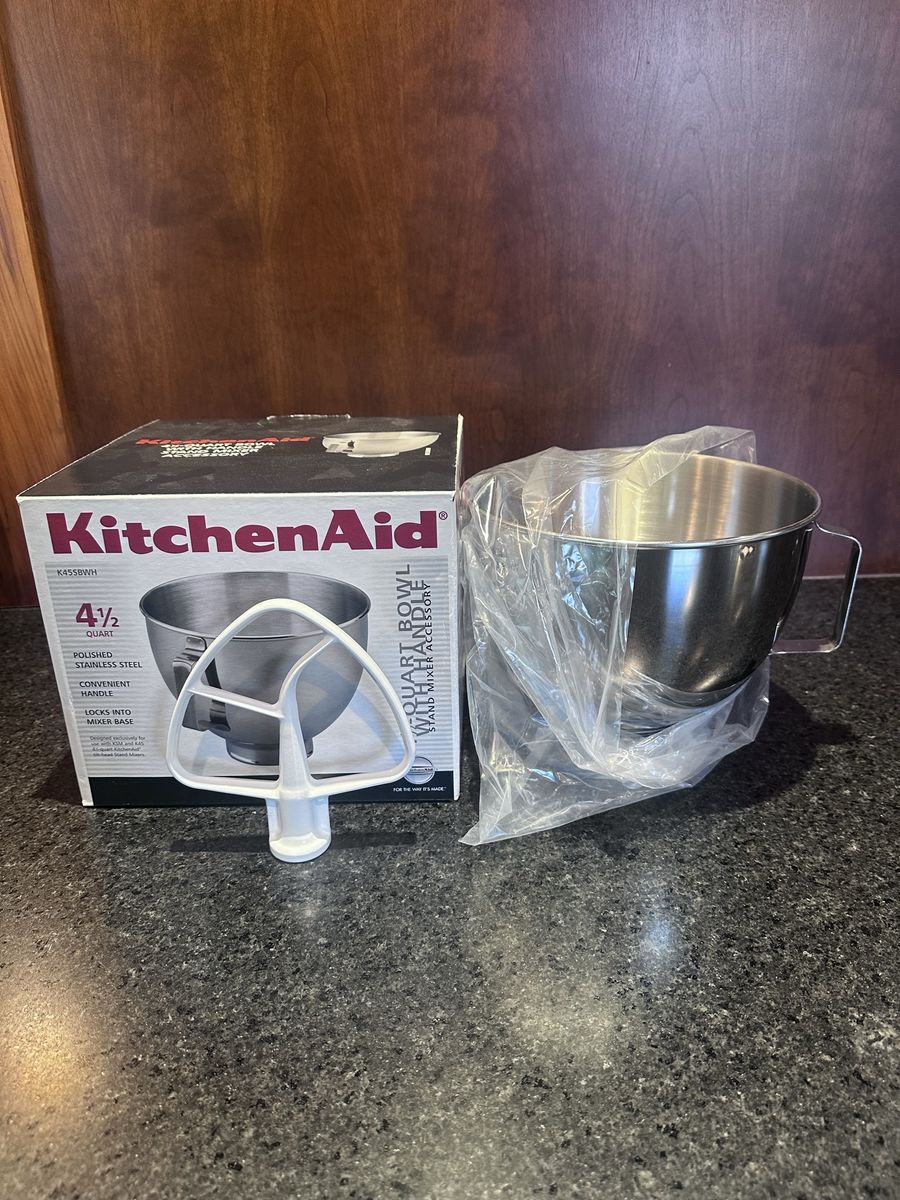 Kitchen Aid 4.5 Mixer Bowl - New In Box
