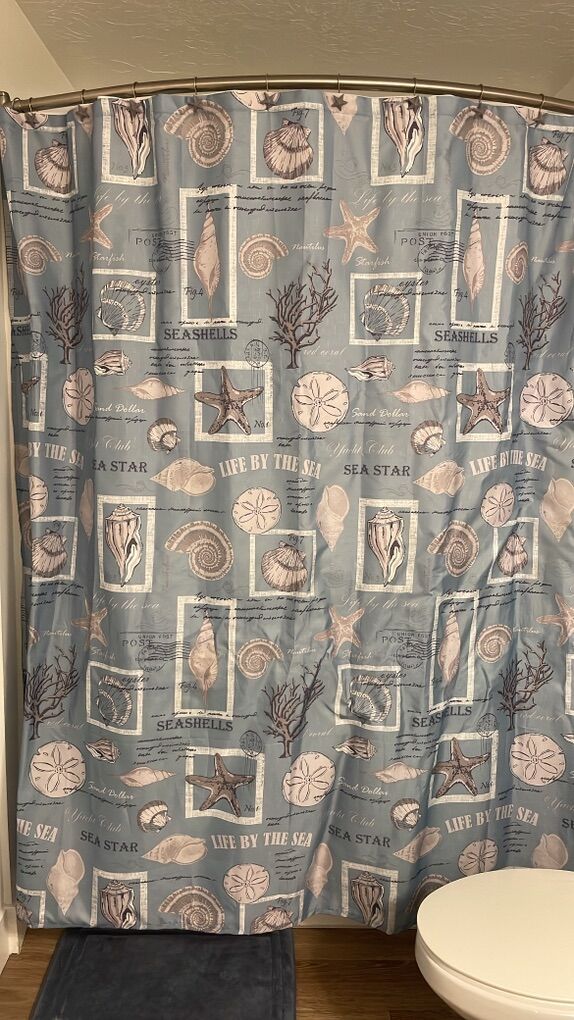 sea Themed Shower Curtain