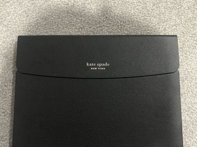 Kate Spade New York Black Tablet Case Cover Sleeve Folio